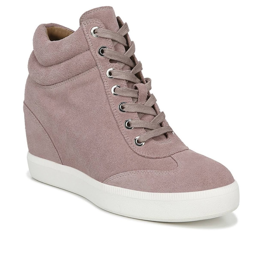 Via Spiga pink wedge sneakers: size 7M (EUR 37)